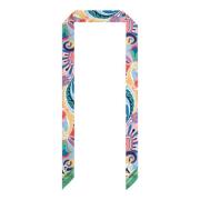 Etro Sidenscarf Multicolor, Dam