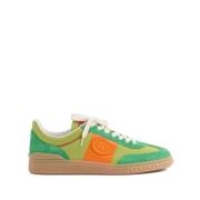 Valentino Garavani Gröna Sneakers Färgblock Design Multicolor, Herr