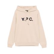 A.p.c. Grand VPC Hoodie Ekologisk GOTS-certifierad Brown, Herr