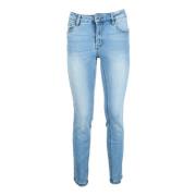 Richmond X Jeans i Bomull Elastan Blandning Blue, Dam