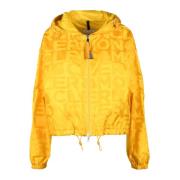 Moncler Nylon ytterkläder jacka Yellow, Dam