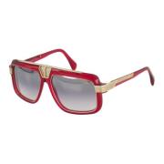 CAZAL Röd-Guld Legends Modell 678 Solglasögon Red, Unisex