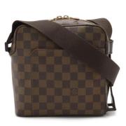 Louis Vuitton Vintage Pre-owned Tyg louis-vuitton-vskor Brown, Dam