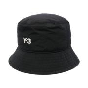 Y-3 Stiliga Hattar Kollektion Black, Herr