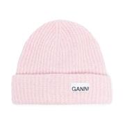 Ganni Snygga Hattar Kollektion Pink, Dam