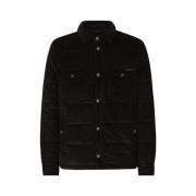 Dolce & Gabbana Svart Corduroy Skjortjacka Black, Herr