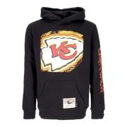 Mitchell & Ness Kansas City Chiefs Svart Hoodie Black, Herr