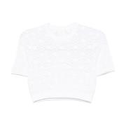 Givenchy Vita Crew Neck T-shirts och Polos White, Dam