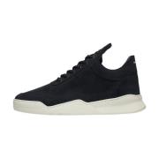 Filling Pieces Låg Top Ghost Navy / White Blue, Unisex