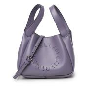 Stella McCartney Vegan Lila Alter Mat Väska Purple, Dam