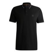 Hugo Boss Slim Fit Polo Shirt Black, Herr