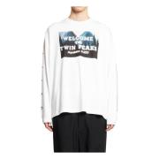 Undercover Grafiskt Tryck Vit Sweatshirt White, Herr