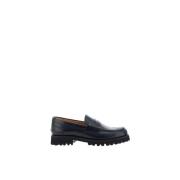 Church's Loafers med räfflad gummiklack Black, Dam