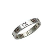 Tiffany & Co. Pre-owned Pre-owned Silver ringar Gray, Dam