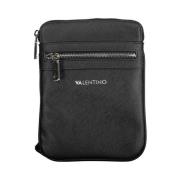 Valentino by Mario Valentino Svart axelväska med justerbar rem Black, ...