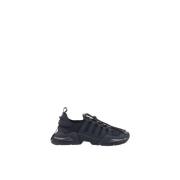 Dolce & Gabbana Texturerade Plattforms Sneakers med Panel Design Black...