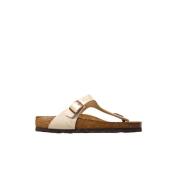 Birkenstock Pärlvit Anatomiska Flip-Flop Sandaler Multicolor, Dam