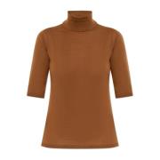 Max Mara Turtleneck Ciecina Brown, Dam