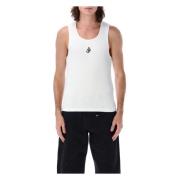 JW Anderson Nautisk Tanktopp för sommaroutfits White, Herr