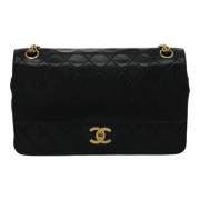 Chanel Vintage Pre-owned Laeder chanel-vskor Black, Dam