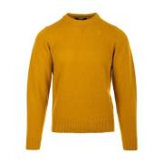 K-Way Lambswool Sweaters Yellow, Herr