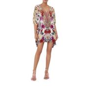 Camilla Rose Reign Lace Up Kaftan Multicolor, Dam