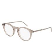 Saint Laurent Ikonisk Pantos Stil Glasögon Brown, Unisex