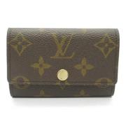 Louis Vuitton Vintage Pre-owned Canvas nyckelhllare Brown, Unisex