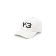 Y-3 Stilig Keps för Stadsmodet White, Herr