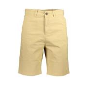 North Sails Beige Bomulls Bermuda Shorts Beige, Herr