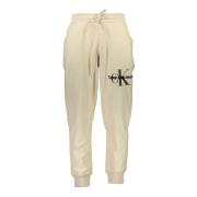 Calvin Klein Sportiga Beige Herrbyxor med Brodyr Beige, Herr