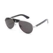 Cartier Ct0495S 003 Sunglasses Gray, Herr