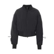 Adidas by Stella McCartney Krótkie Bomber Jacket Black, Dam