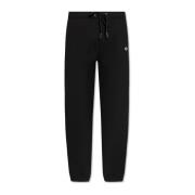 Moncler Sweatpants med logotyp Black, Herr