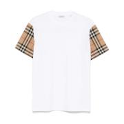 Burberry Vita T-shirts och Polos White, Dam