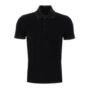 Tom Ford Polo Shirts Black, Herr