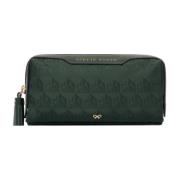 Anya Hindmarch Mörk Holly Girlie Stuff Pouch Green, Dam