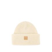 A.p.c. Ultrafine Merinos Cashmere Beanie Mössa Beige, Unisex