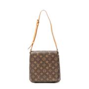 Louis Vuitton Vintage Pre-owned Canvas louis-vuitton-vskor Brown, Dam