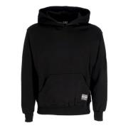 Propaganda Svart Bicolor Hoodie med Logobroderi Black, Herr