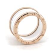 Bvlgari Vintage Pre-owned Metall ringar White, Dam