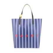 Marni Ikonisk axelväska med geometrisk design Blue, Herr