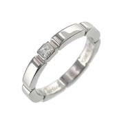 Cartier Vintage Pre-owned Vitt guld ringar Gray, Dam