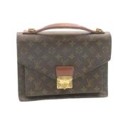 Louis Vuitton Vintage Pre-owned Canvas handvskor Brown, Dam