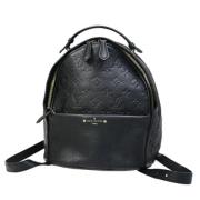 Louis Vuitton Vintage Pre-owned Laeder ryggsckar Black, Dam