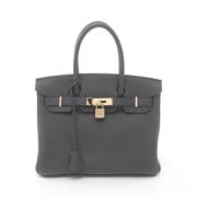 Hermès Vintage Pre-owned Laeder handvskor Gray, Dam