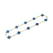 Van Cleef & Arpels Pre-owned Pre-owned Metall halsband Blue, Dam