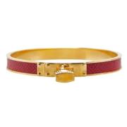 Hermès Vintage Pre-owned Metall armband Yellow, Dam