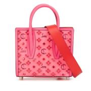 Christian Louboutin Pre-owned Pre-owned Laeder handvskor Pink, Dam