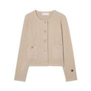 Busnel Estelle Cardigan Sand Beige, Dam